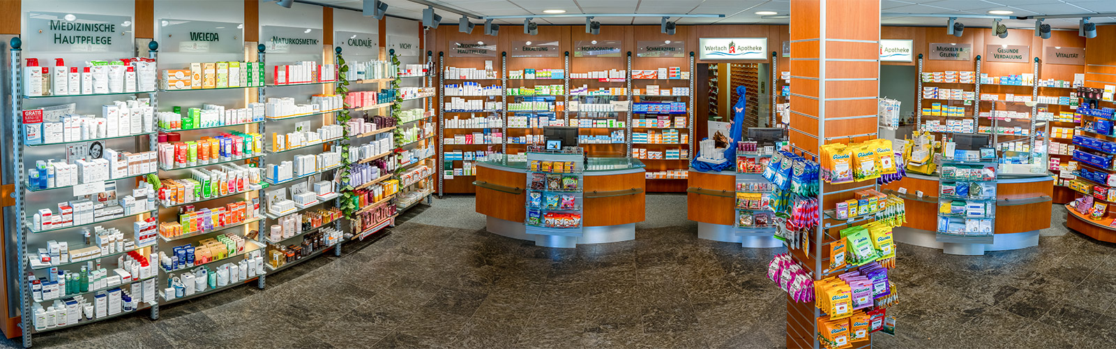 Innenansicht Wertach Apotheke
