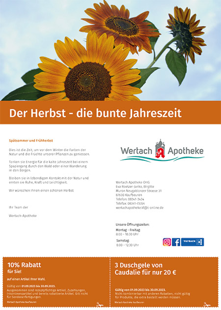 September Angebote